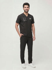 Zipper Pocket Stretchable - Black